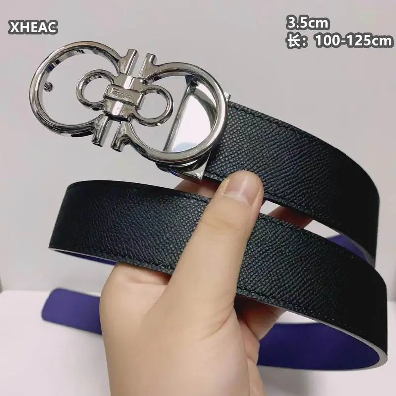 Ferragamo belt 35mmX100-125cm 8L159